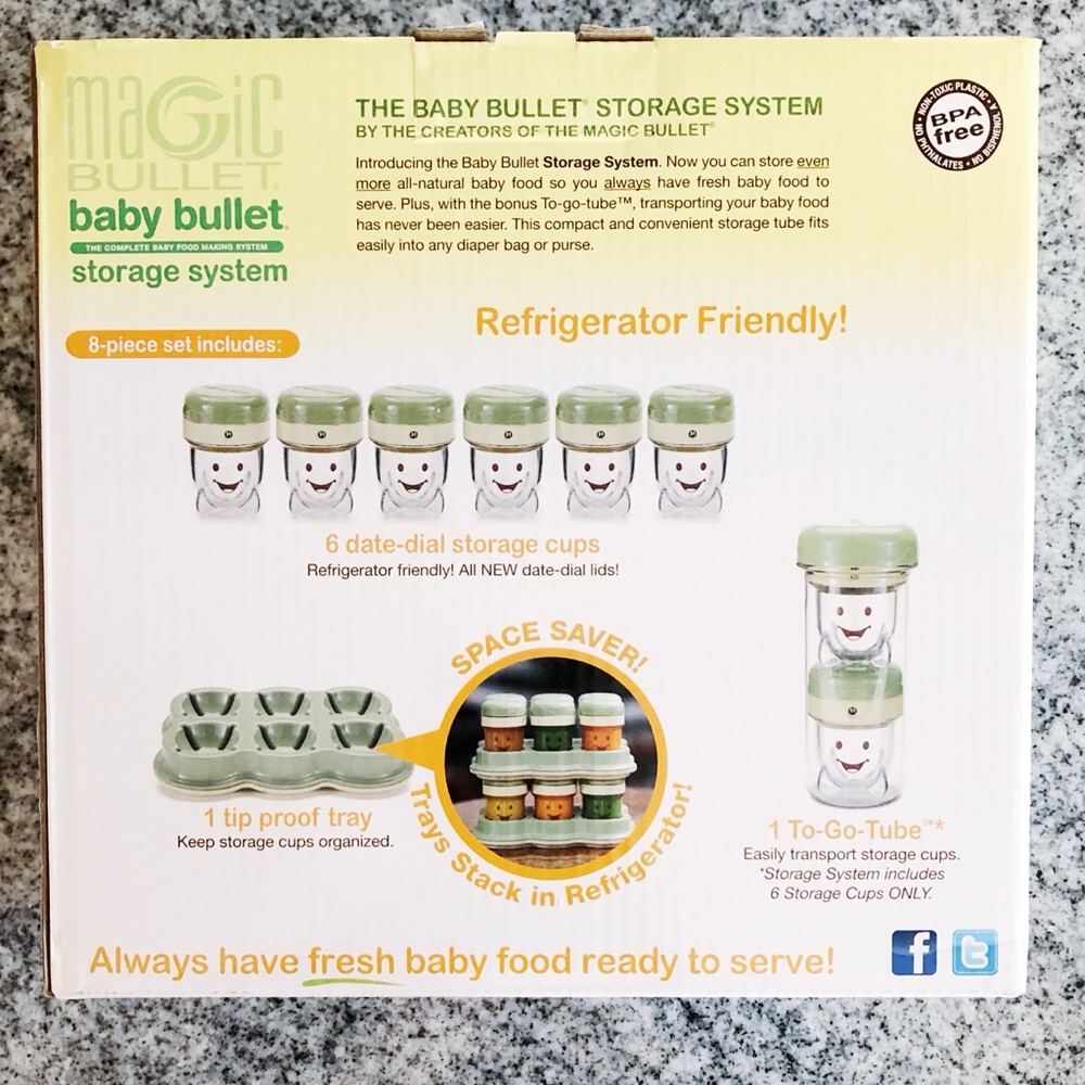 Baby Bullet 8-Piece Storage System - Picture 5 of 7